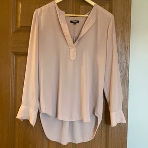 Light pink long sleeve blouse
